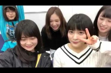 欅坂46 SHOWROOM 織田奈那 佐藤詩織 齋藤冬優花 石森虹花 土生瑞穂 2018.01.18