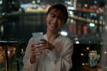 鏡月焼酎ハイ『はじめてのチュウ』篇 30秒 松本まりか サントリー CM
