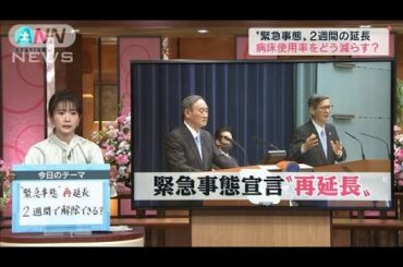 緊急事態宣言「再延長」2週間で解除するには？(2021年3月6日)