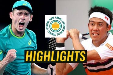 錦織圭 vs デミノー【ABNアムロ世界テニス・トーナメント2回戦 男子テニス】錦織圭　激戦制しベスト８進出！