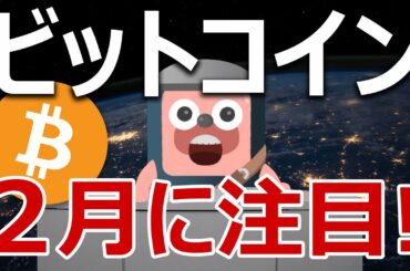 ビットコインの２月の価格がどうなるか当てます！