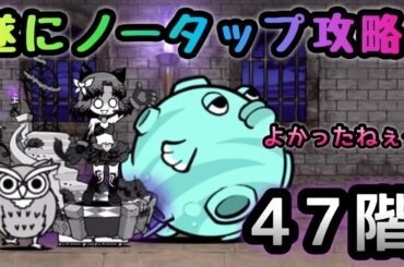 47階　遂にノータップ攻略！　にゃんこ大戦争
