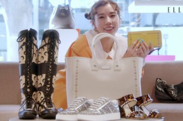 女優・仲里依紗が夢の爆買い!? 「ジミー チュウ」で見つける最愛シューズ＆バッグ｜ ELLE Japan