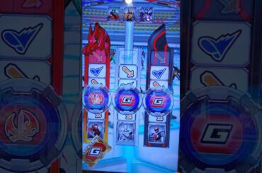 仮面ライダーバトルガンバライジング ウィザード【インフィニティースタイル】&セイバー&電王vsビルド&オーズ&スカイライダー【難易度；難しい】