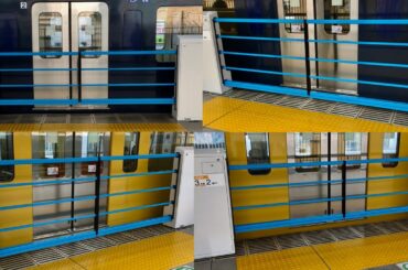 【稼働開始🎉】西武多摩湖線 国分寺駅 7番ホーム（萩山 • 西武遊園地方面）側『軽量型ホームドア』