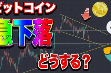 【仮想通貨】ビットコイン4000ドル急下落どうする？
