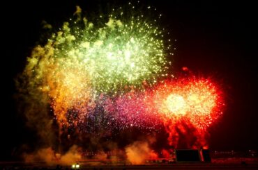 2013　東京競馬場アドレナリン全開のファンファーレオープニング花火