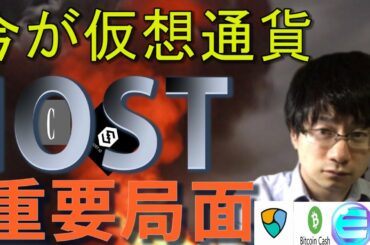 【仮想通貨ビットコインキャッシュ, REEF，XEM,ENJ,IOST,CELR】仮想通貨それぞれが重要局面！！