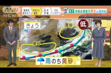 【全国の天気】あす列島広範囲で晴れも・・・黄砂に注意(2021年3月16日)