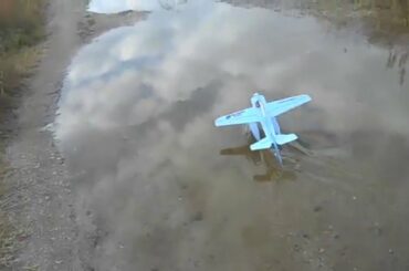 デコパネでスローフライト！2015 12 05 水上機Sbach