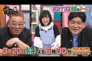 【サンドウィッチマン&芦田愛菜の博士ちゃん】2021年3月20日（土）放送！
