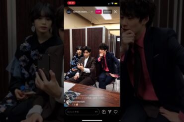【インスタライブ】さんかく窓の外側は夜 平手友梨奈 志尊淳 岡田将生