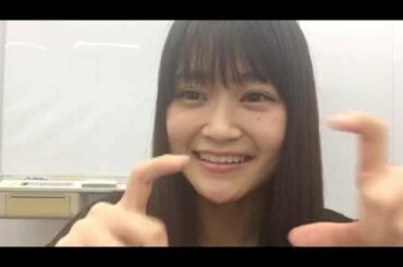 石森虹花（欅坂46） 2017年07月10日 【SHOWROOM】