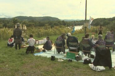 紋別でサケを迎え神に捧げるアイヌ民族伝統の儀式【HTBニュース】