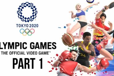 TOKYO 2020 Olympics Video Game Gameplay Part 1 - 100M SPRINT / HAMMER THROW / LONG JUMP