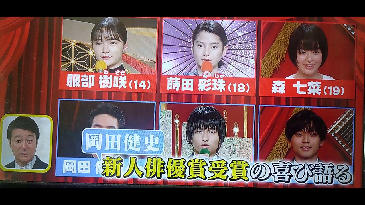 新人俳優賞 イケメン 岡田健史くんの高度なスピーチ力（アカデミー賞2021 永瀬廉 森七菜)