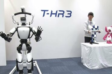 T-HR3・東京2020マスコットロボット　連携イメージ