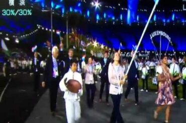 ロンドン五輪開会式、日本選手は全員「強制退場」させられる