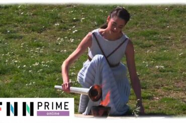 【LIVE】新型コロナで無観客に...東京オリンピックの聖火採火式始まる