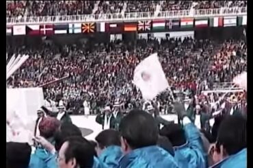 1998長野五輪　開会式（２）入場行進　Athletes March at Olympic Opening Ceremony