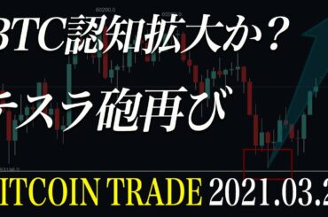 【ビットコイン】テスラ社、仮想通貨ビットコイン決済に対応！本格的な実用が始まる！？【BTC 仮想通貨相場分析・毎日更新】