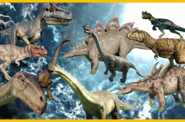 【恐竜CG】ジュラ紀の人気恐竜ランキングベスト10