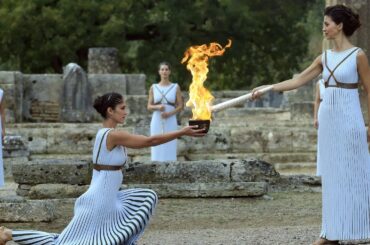 LIVE - Olympic Flame Lighting Ceremony Tokyo 2020