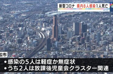 【新型コロナ】静岡県内新たに8人感染1人死亡　クラスター続く