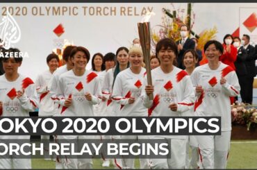 Tokyo 2020 games: Olympic torch relay begins in Fukushima