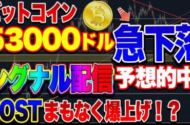 【仮想通貨】ビットコイン大暴落！これからどうなる？IOSTは爆上げチャンス！今が買い時！？