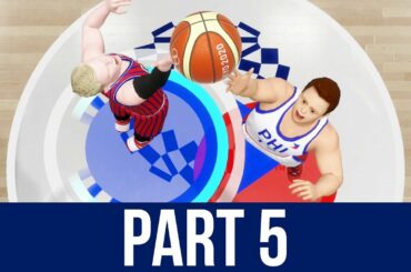TOKYO 2020 Olympics Video Game Gameplay Part 5 - BASKETBALL