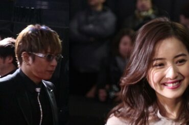 GACKT 佐々木希が新宿・歌舞伎町に登場！映画『キングコング』PRレッドカーペットで大盛況！