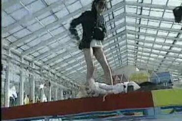 （お宝）永作博美   水泳大会着替えで胸すごい