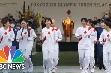 Tokyo Olympics Torch Relay Gets Underway Amid Coronavirus Restrictions | NBC News NOW