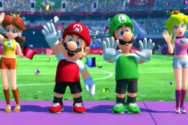 Mario & Sonic at the Olympic Games Tokyo 2020 - Football (All Characters)