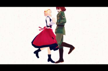 MMD APH - Posin meme