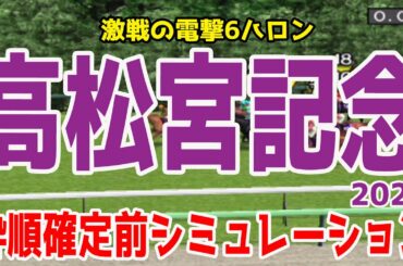2021 高松宮記念 シミュレーション【競馬予想】枠順確定前