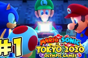 Mario & Sonic Tokyo 2020 Olympic Games !! Walkthrough # 1 ᴴᴰ