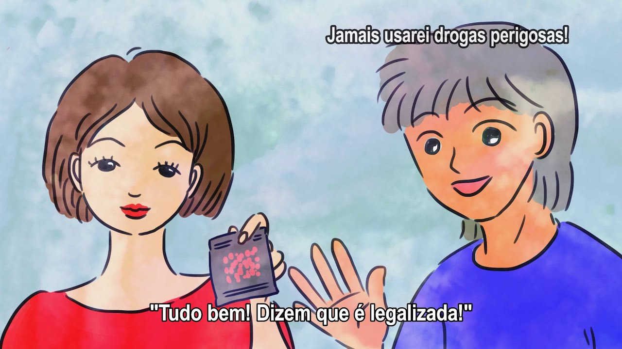 Jamais usarei drogas perigosas! (絶対に手を出さないぞ!) Jamais usarei drogas perigosas! (絶対に手を出さないぞ!)