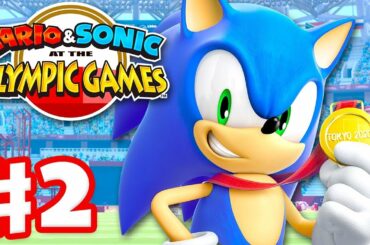 Mario & Sonic at the Olympic Games Tokyo 2020 - Gameplay Walkthrough Part 2 - Story Mode!
