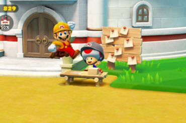 スーパーマリオメーカー2　ストーリーモード攻略【9】地下に住む巨大生物～守って！スネークブロック～ランタンと共に～みんなでボヨヨン 雲の中