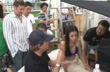 ジョージア　ヨーロピアン微糖CM　 『プールサイド』篇 メイキング