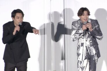 新田真剣佑、客席にいたサプライズゲストに驚愕！「嘘でしょ！？」　映画『ブレイブ －群青戦記－』公開記念舞台あいさつ