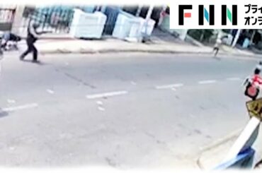 ミャンマーデモ 110人以上殺害　逃げる市民の背後から...