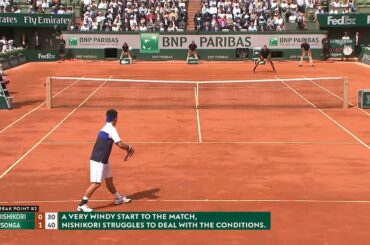 Nishikori (錦織) VS Tsonga
