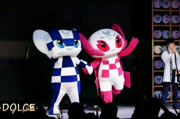 東京2020マスコット「ミライトワ」と「ソメイティ」【東京スカイツリータウン カウントダウンイベント】