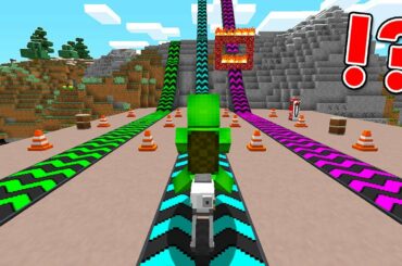 攻略不可能ジャンプ台を本気でクリアしようとした結果！？【まいくら・マインクラフト】