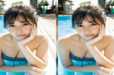 ニュース -  頓知気さきな『週プレ』初表紙　写真集先行カット公開＆付録に撮影密着DVD