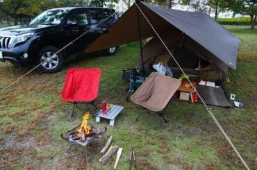 2泊3日の夫婦キャンプ 湖畔でのんびり in滋賀 ① 2 nights 3 days wife and 2 people lakeside camp