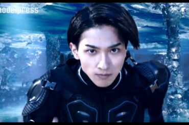 横浜流星、圧巻アクション披露 鋭いパンチ＆回し蹴りで氷柱を撃破 「プレコール」新CM＆メイキング